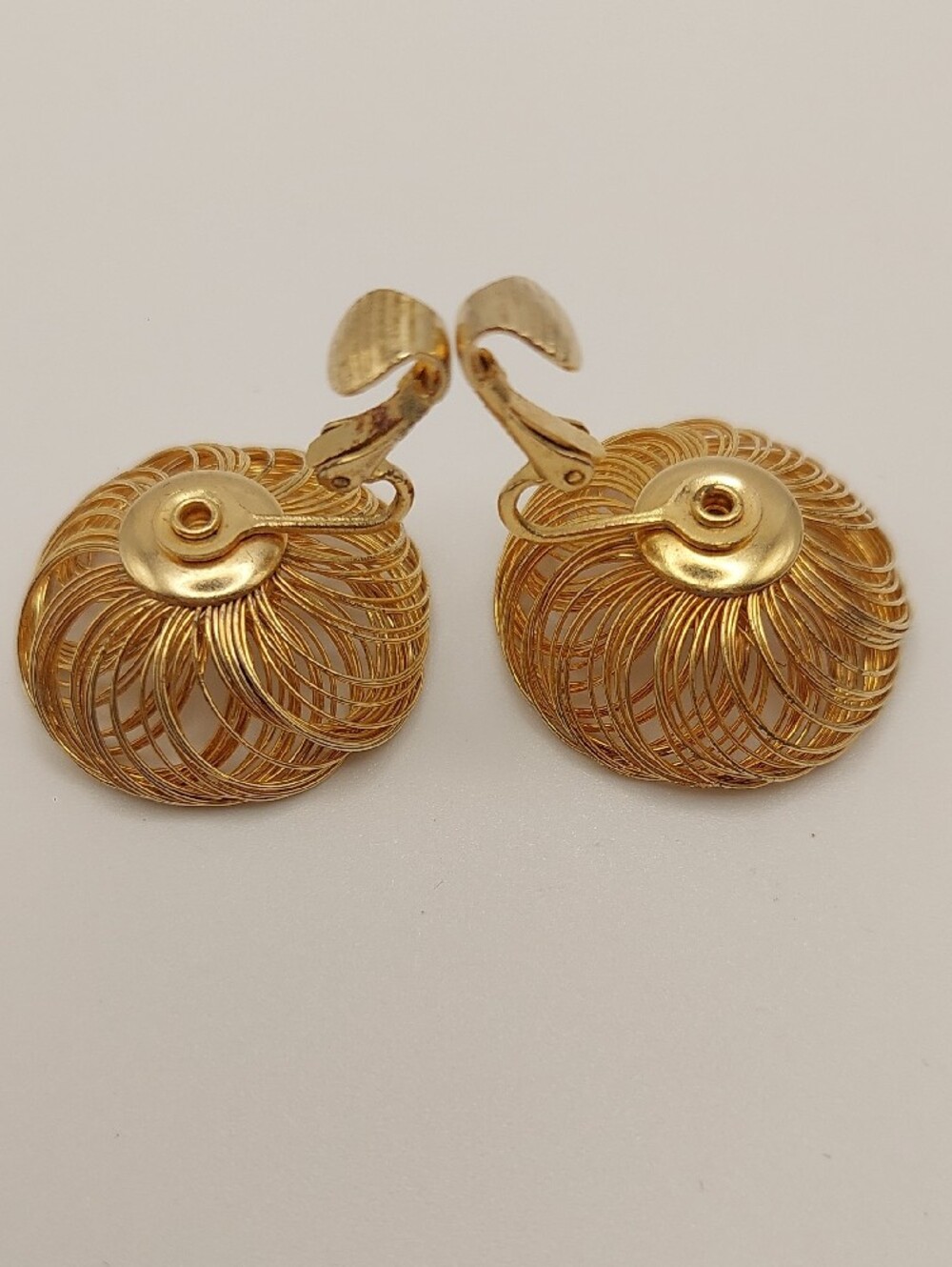 SARAH COVENTRY 1960 VTG Mid Century Mod Bud N Bloom Adjustable AB Clips - Picture 10 of 12